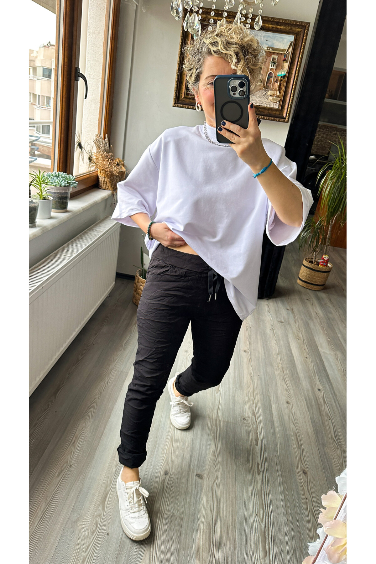 Nino İtalyan Sihirli Pantolon Siyah