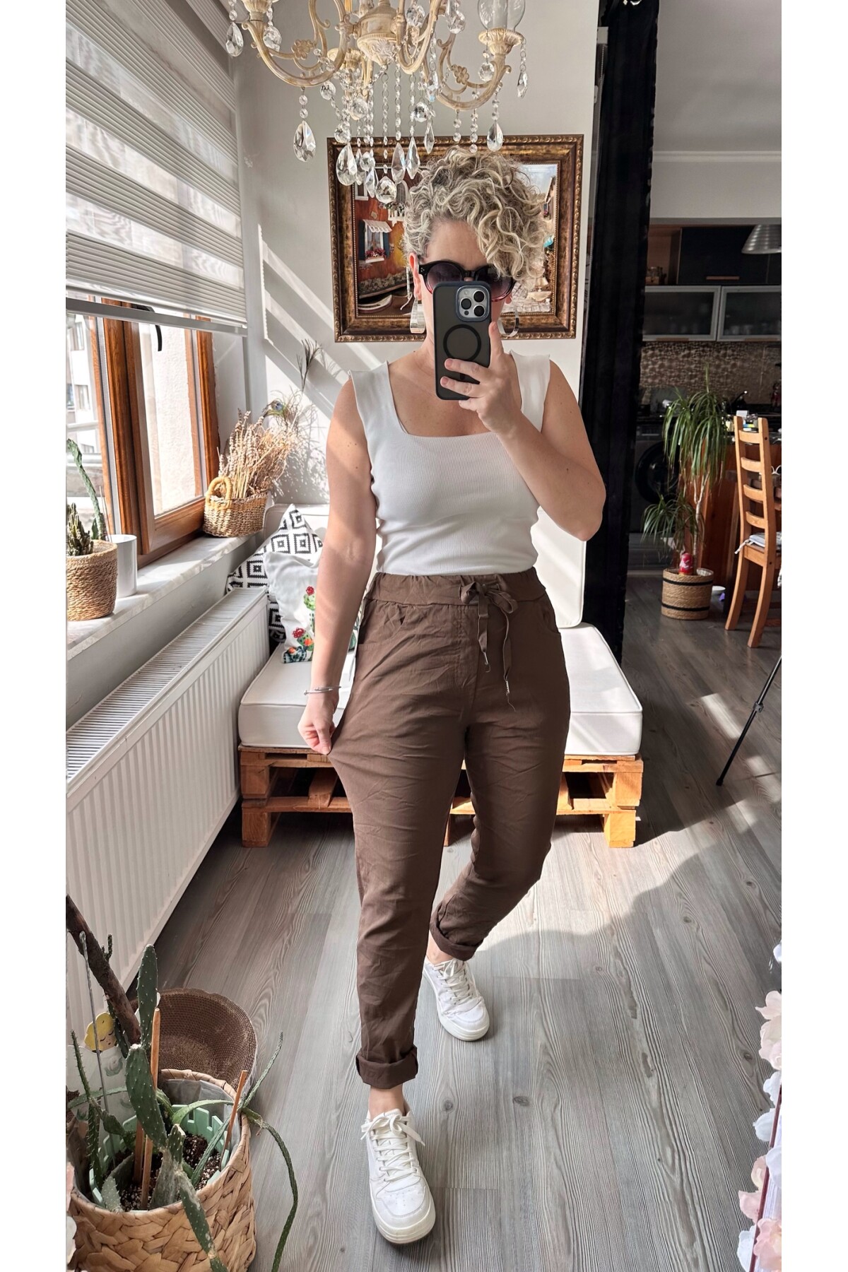 Nino İtalyan Sihirli Pantolon Kahverengi