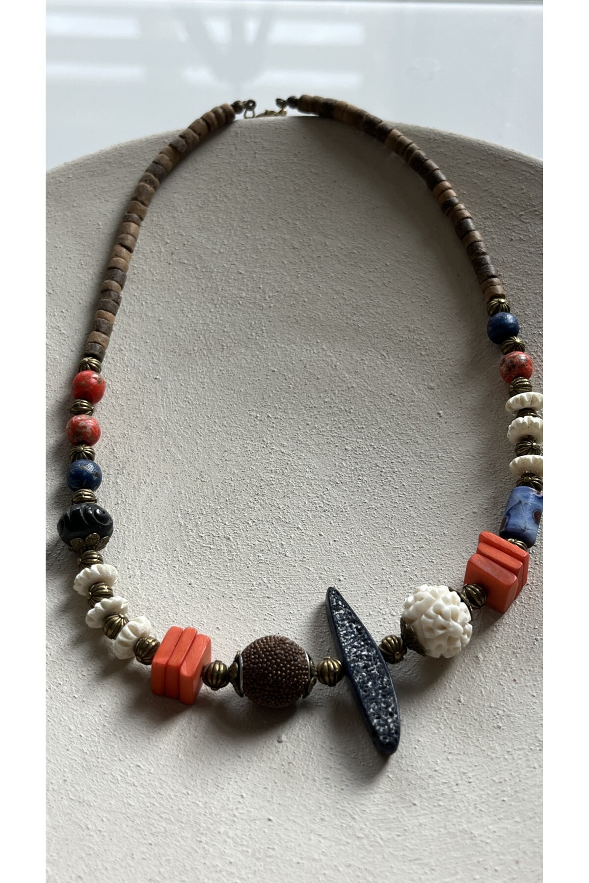 Ponti Doğal Taş Hint Kolye