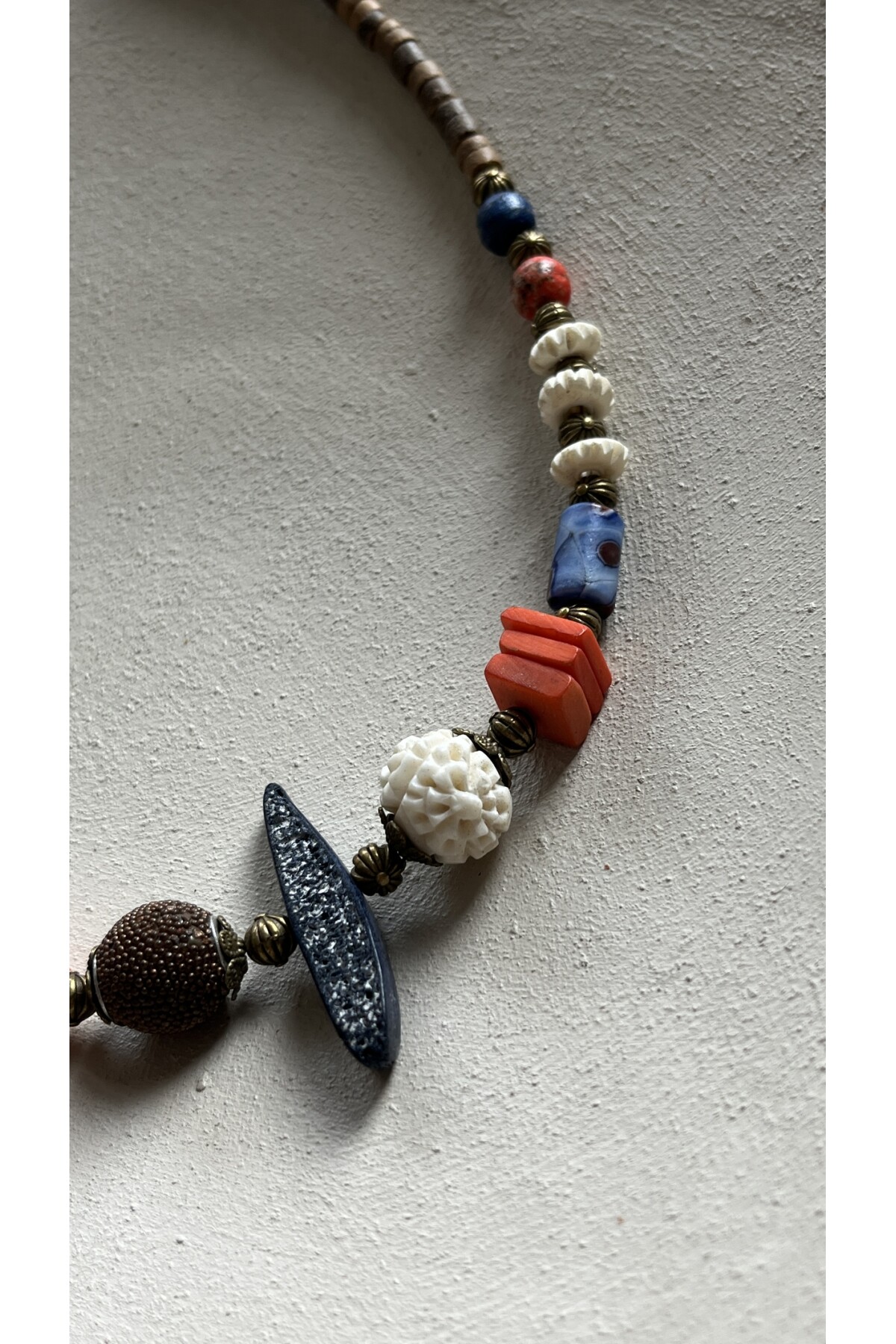 Ponti Doğal Taş Hint Kolye