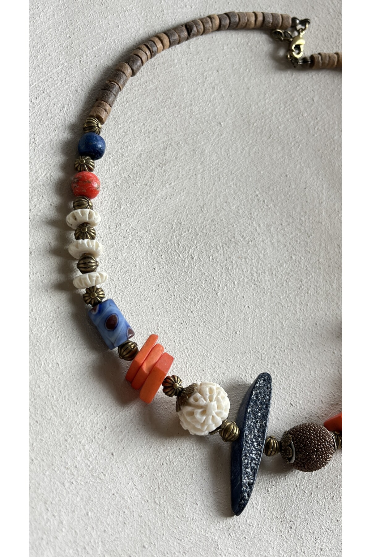 Ponti Doğal Taş Hint Kolye