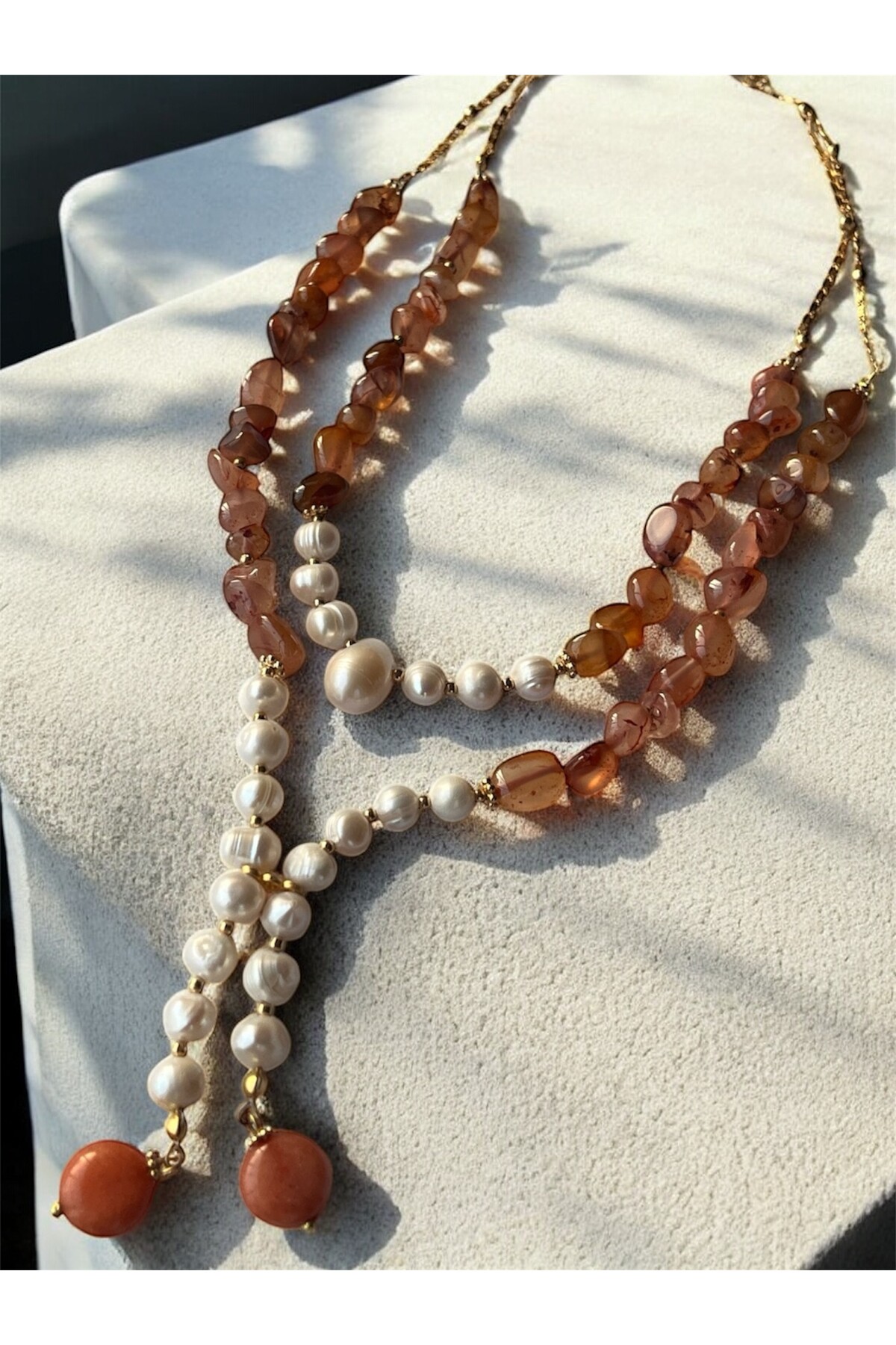 Aurekia VIP Doğal Taş Kolye