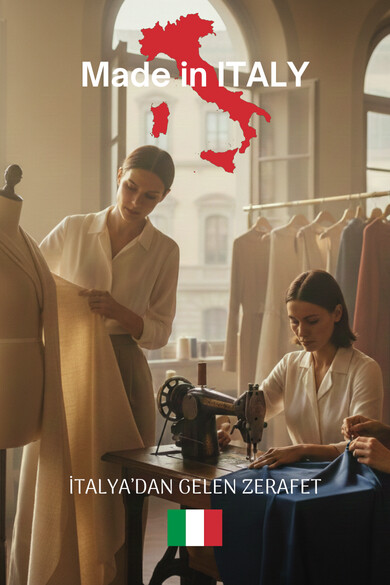 Azur İtalyan Dantel Detay Elbise Beige