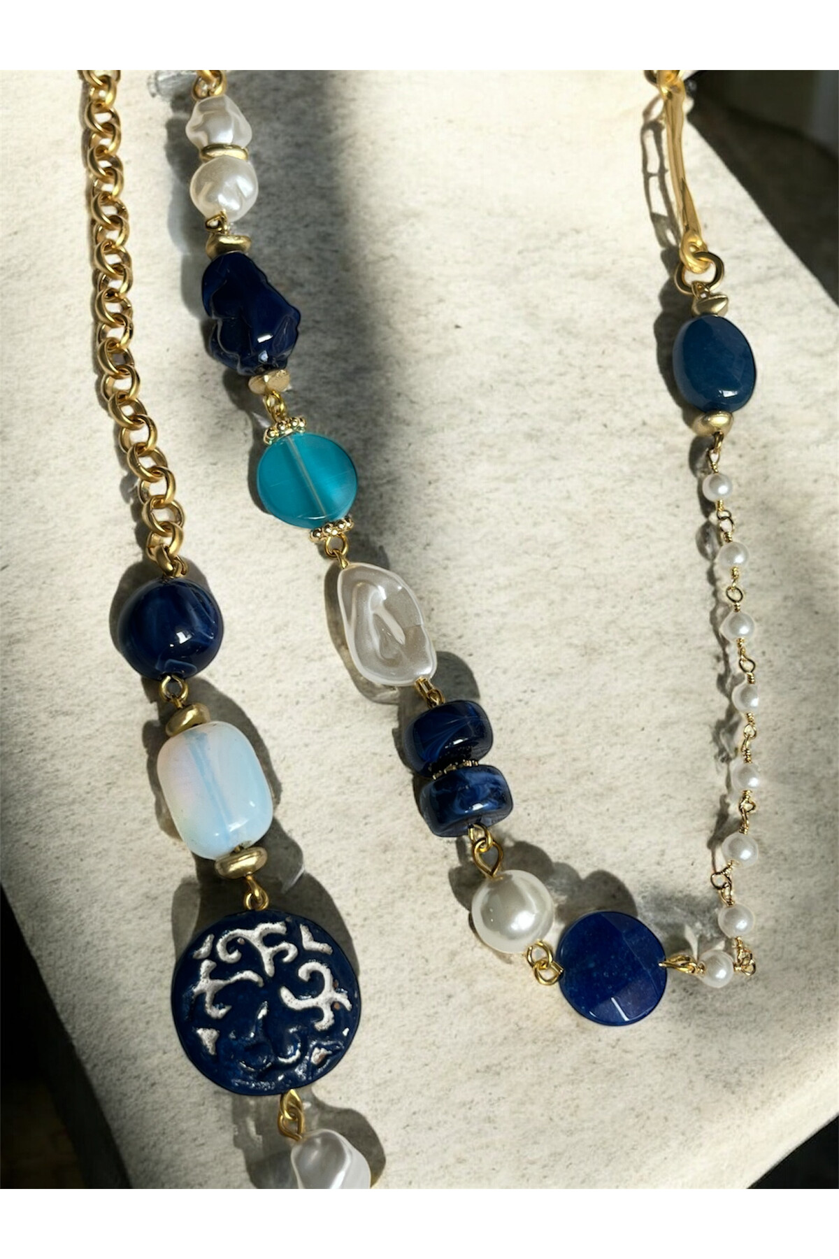 Dedlif VIP Doğal Taş Kolye