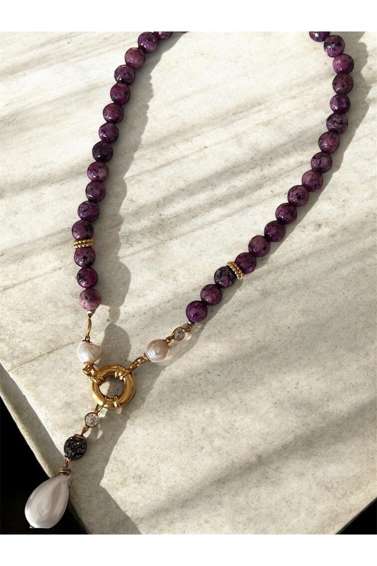 Divina VIP Doğal Taş Kolye