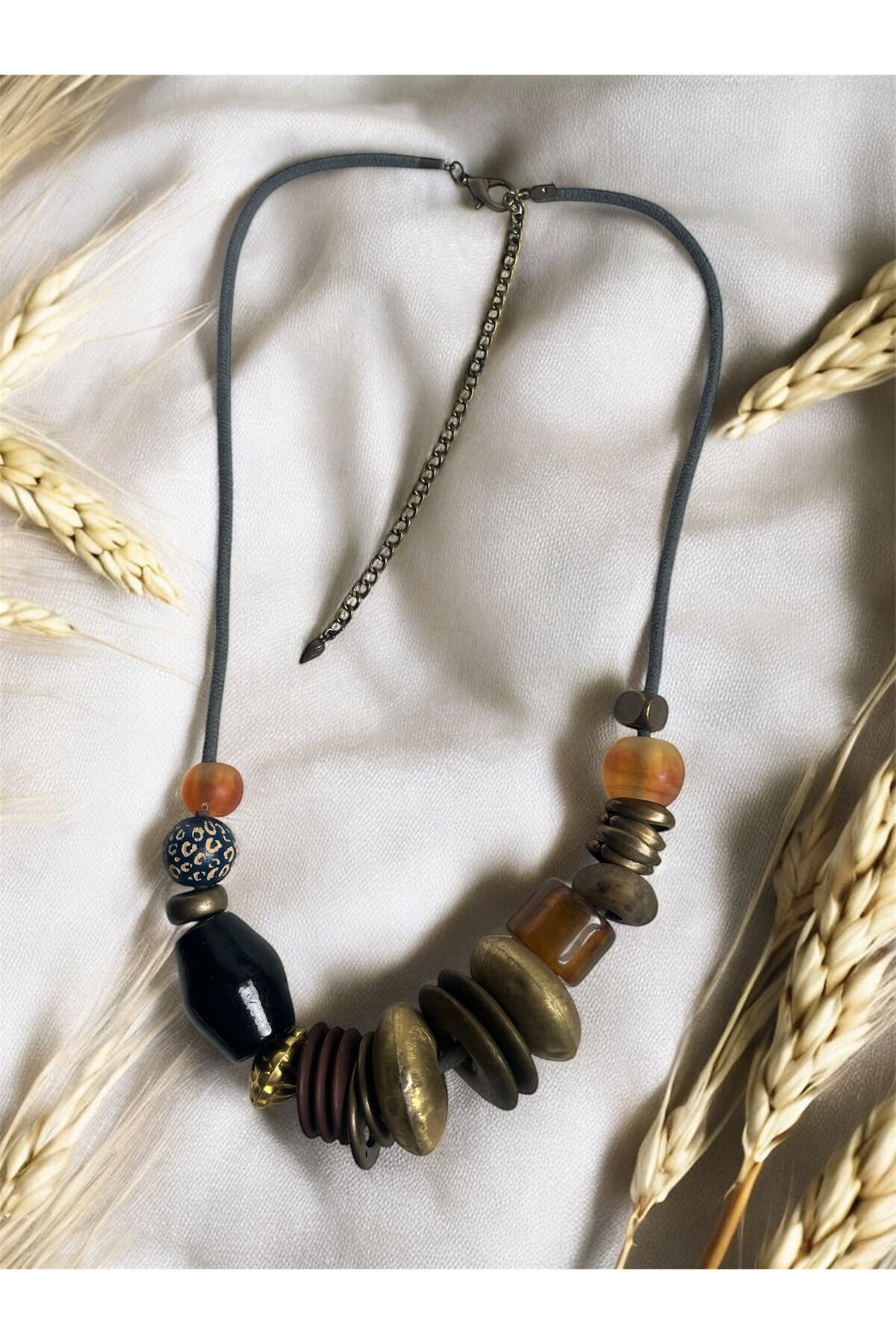 Irvına Cam Prinç Çoklu Kolye