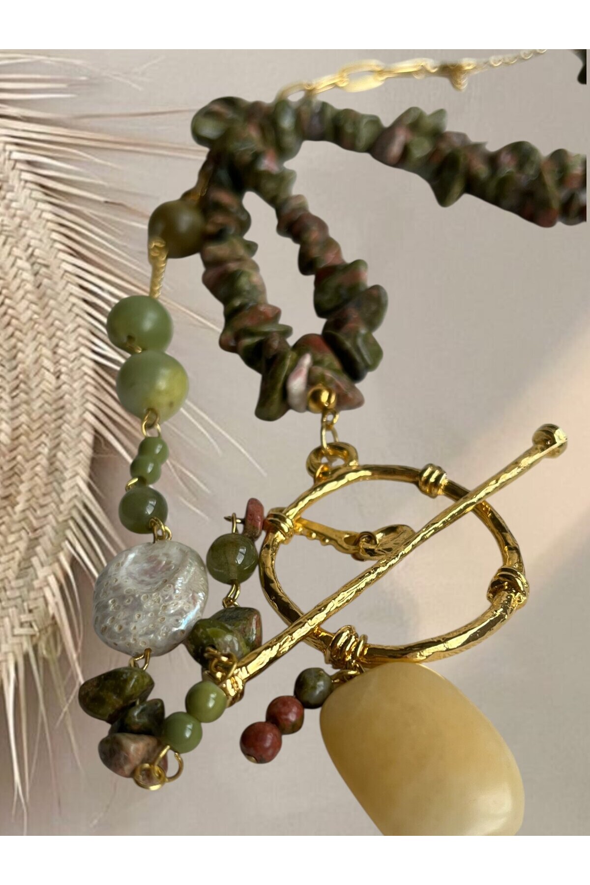 Kıla VIP Doğal Taş Kolye