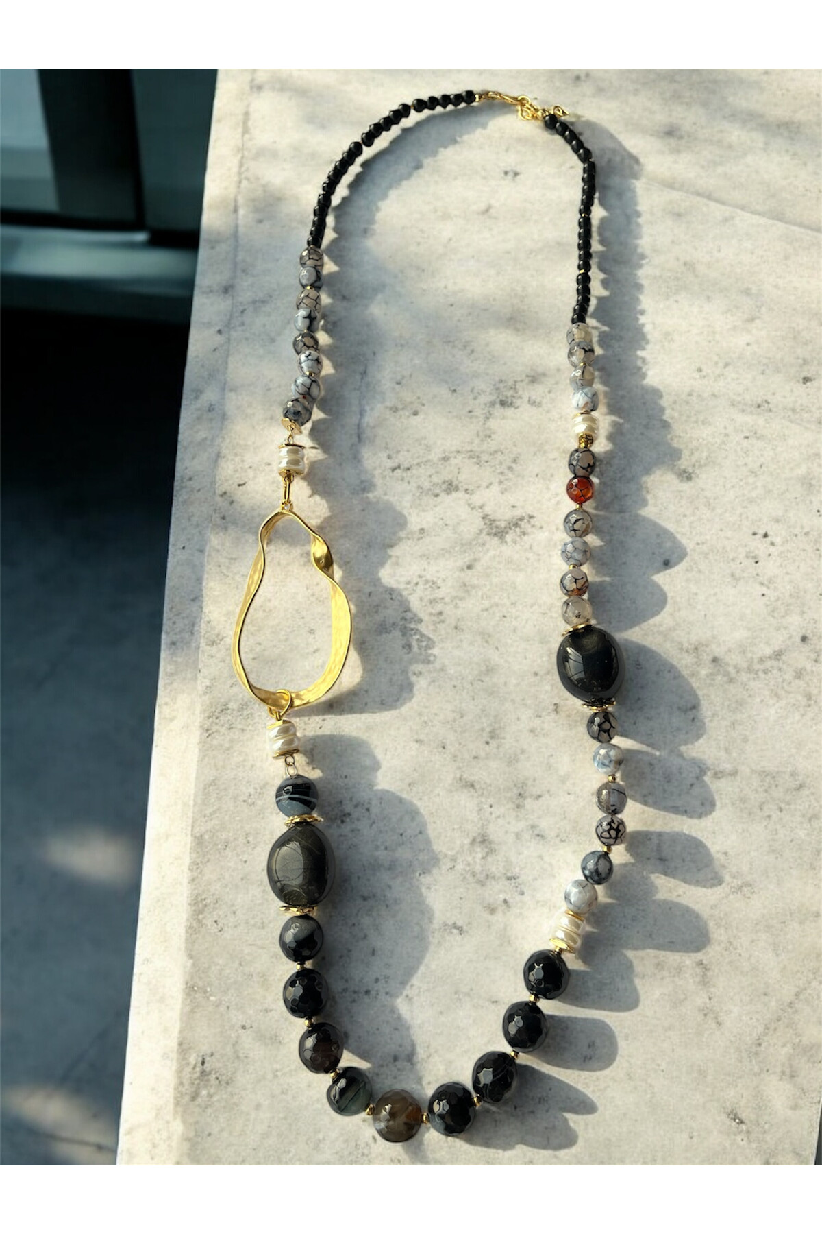 Lucash VIP Doğal Taş Kolye