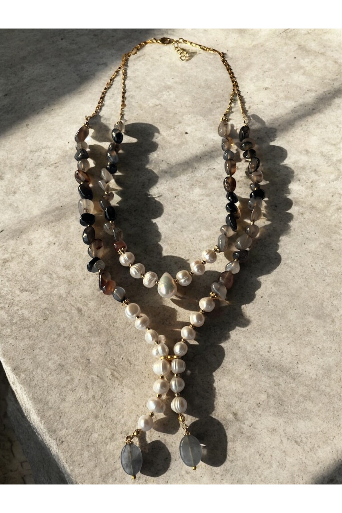 Lunarıa VIP Doğal Taş Kolye