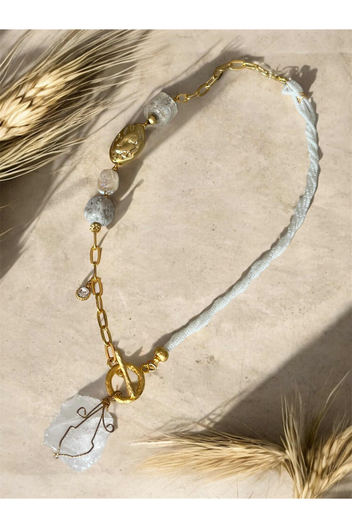 Midas VIP Doğal Taş Kolye