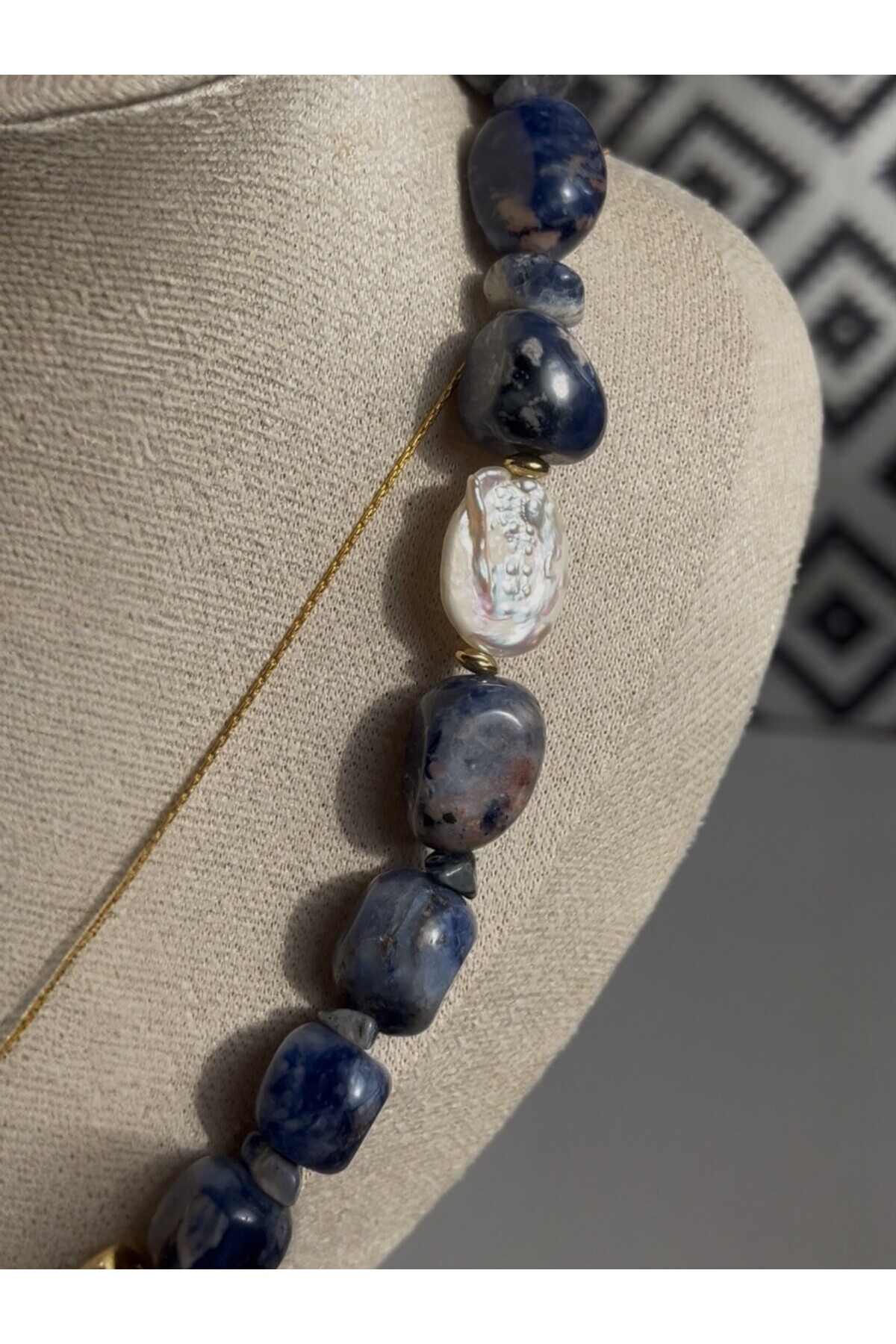 Quelıs VIP Doğal Taş Kolye