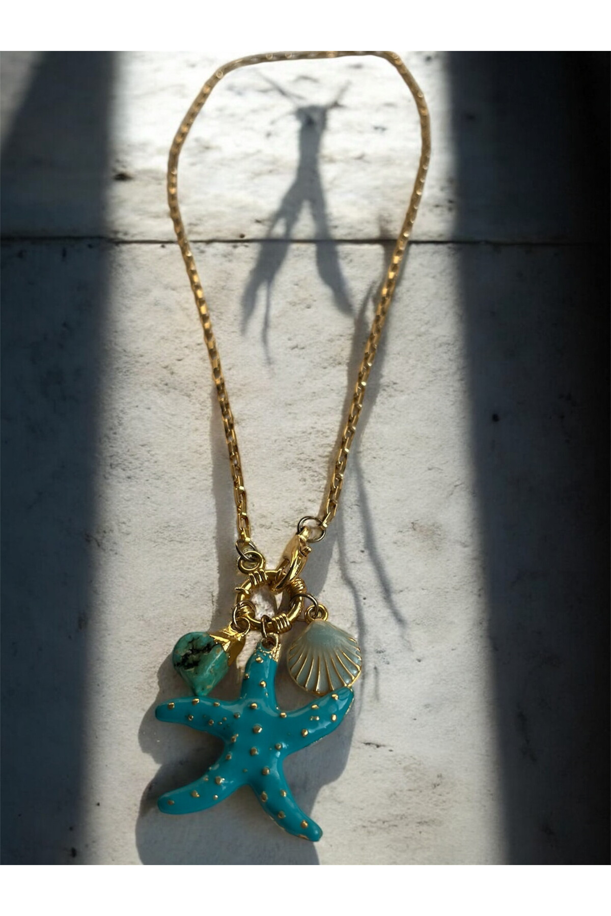 Sirina Çelik Trend Detay Kolye