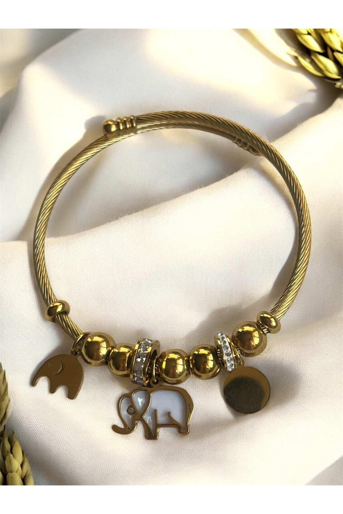 Weeda Gold Çelik Bileklik