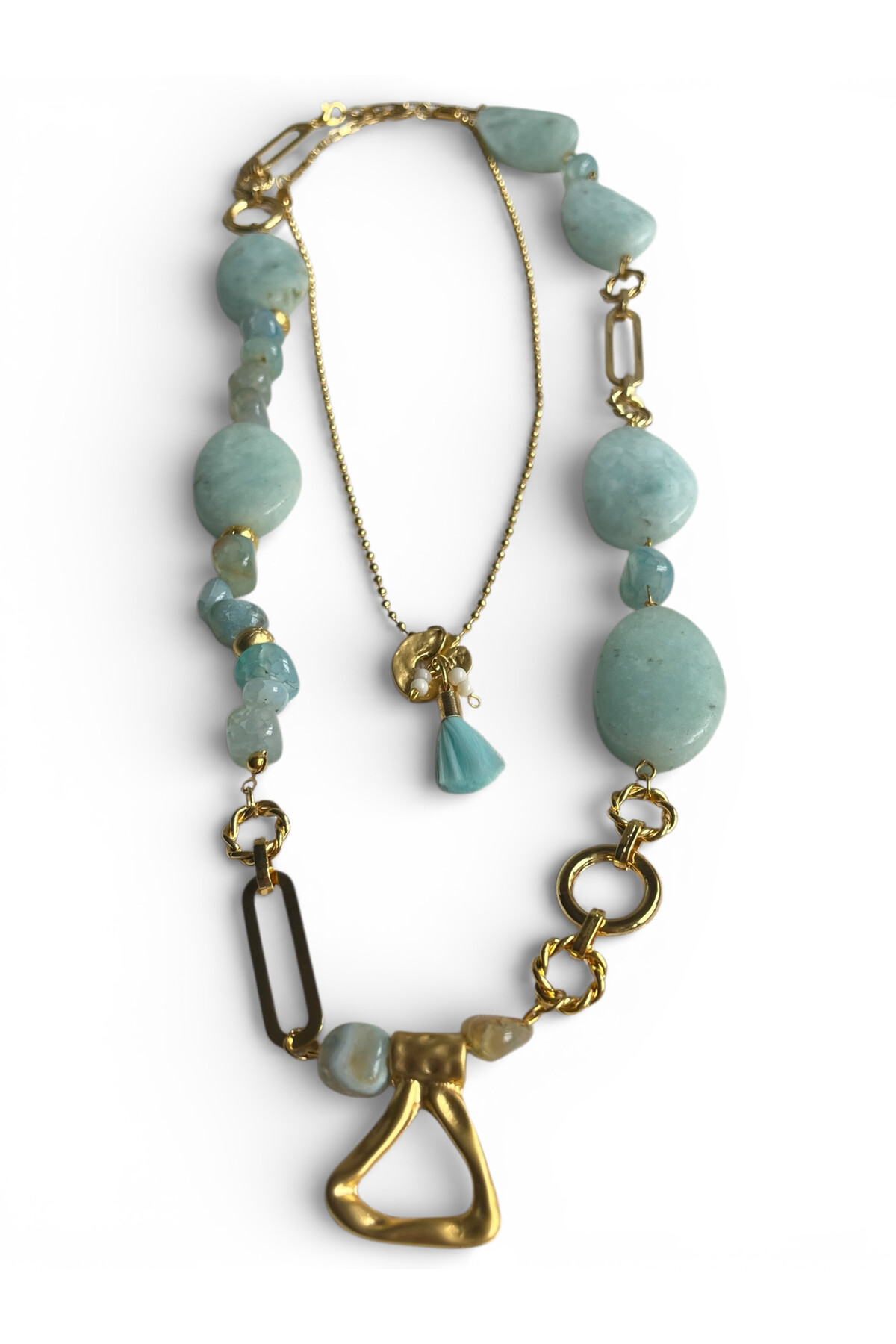 Aquamarine VIP Doğal Taş Kolye