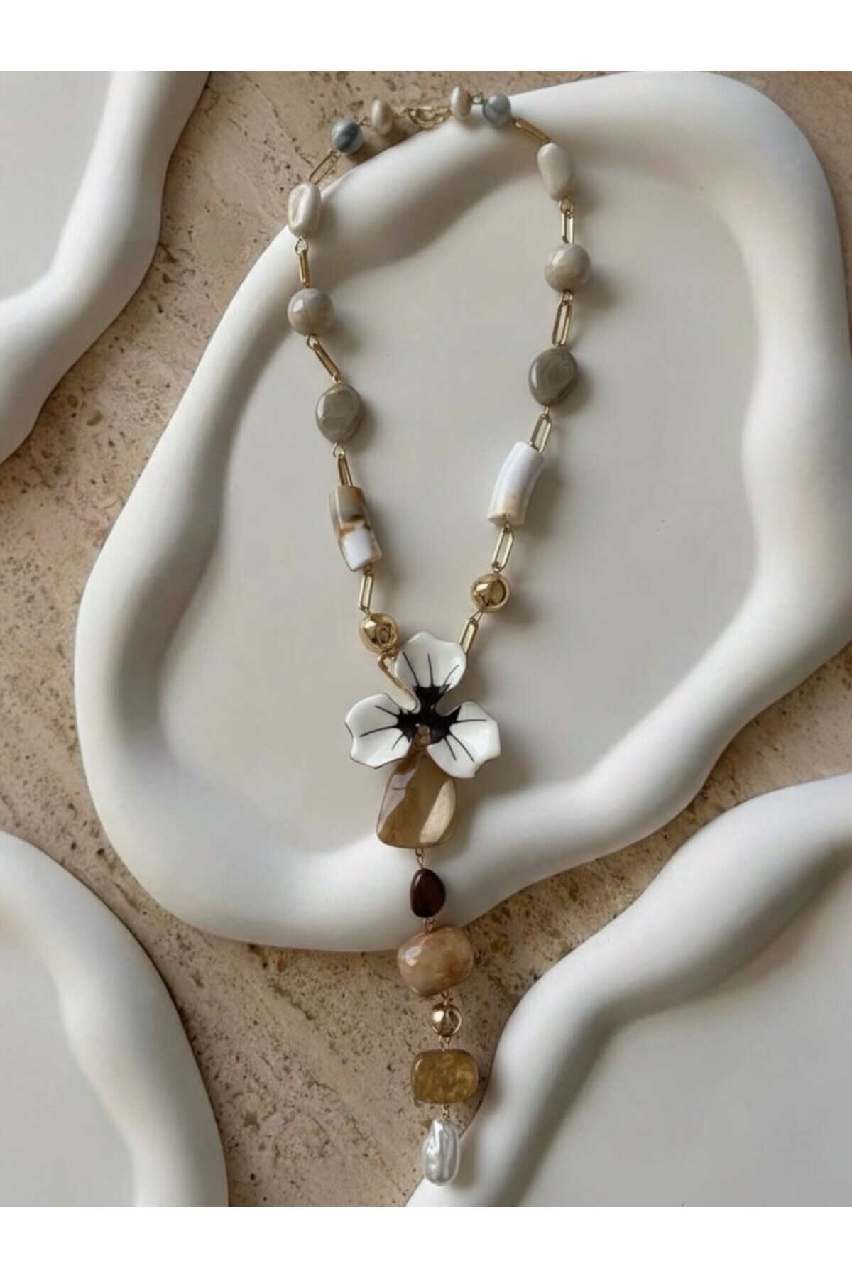 ZRA Modell Çiçek Kolye