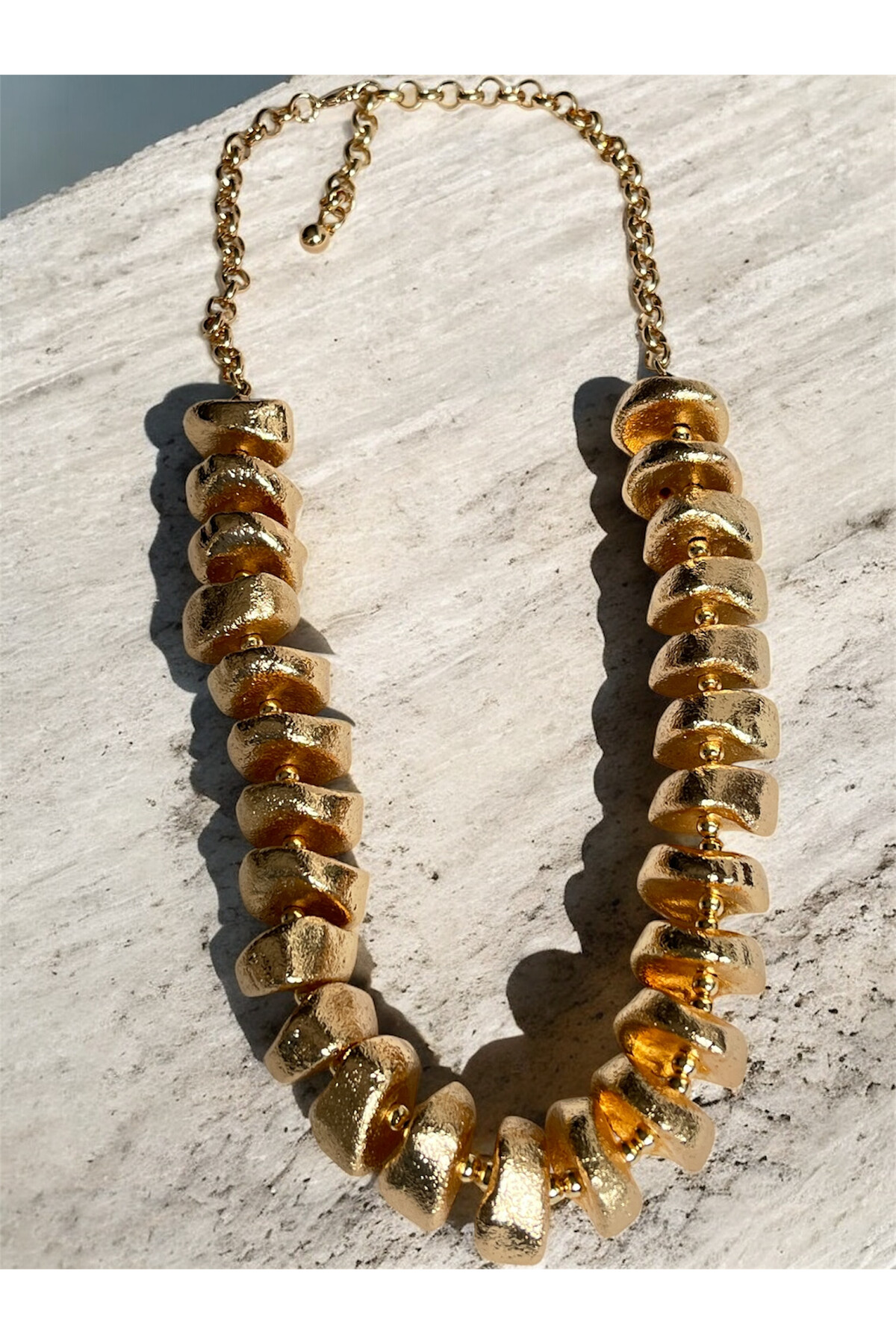 ZRA Modell Çoklu Gold  Kolye