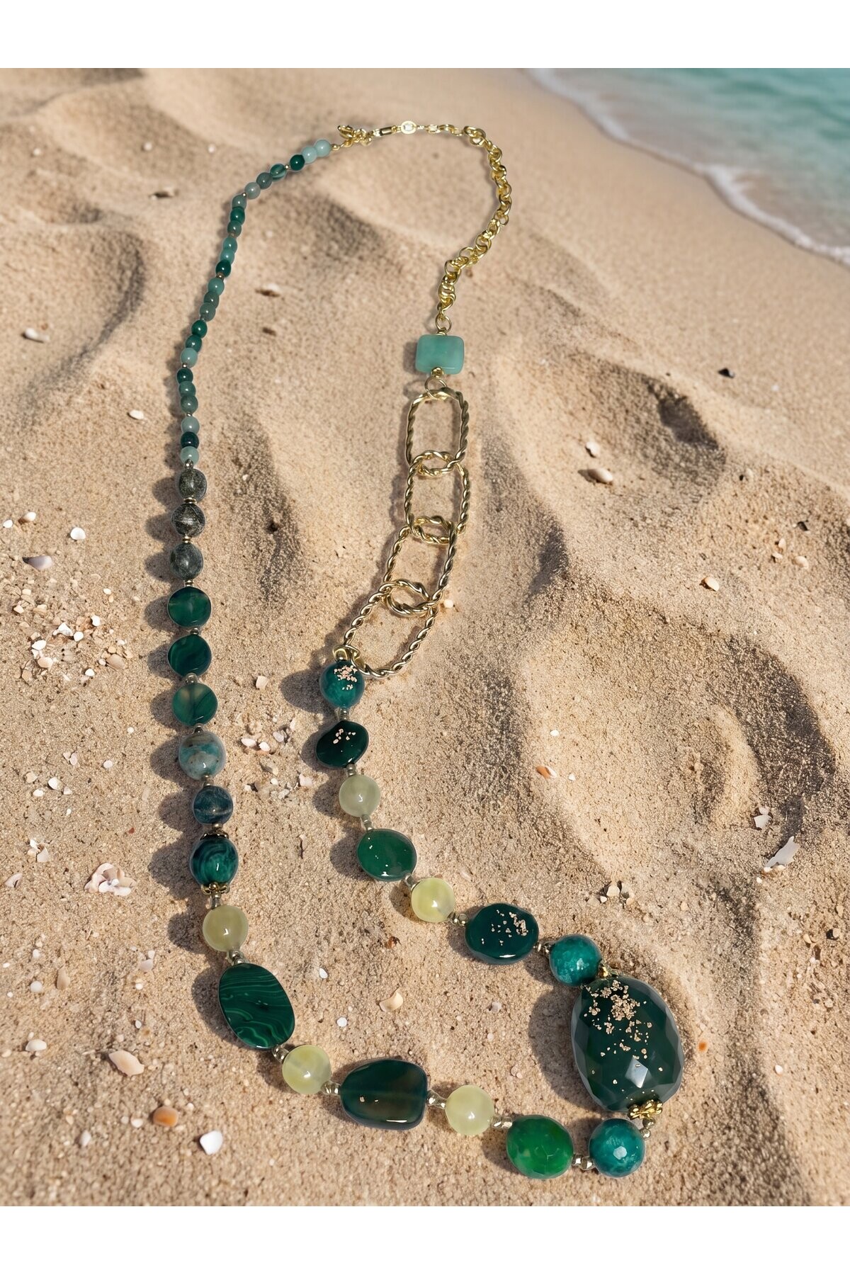 Ballas VIP Doğal Taş Kolye