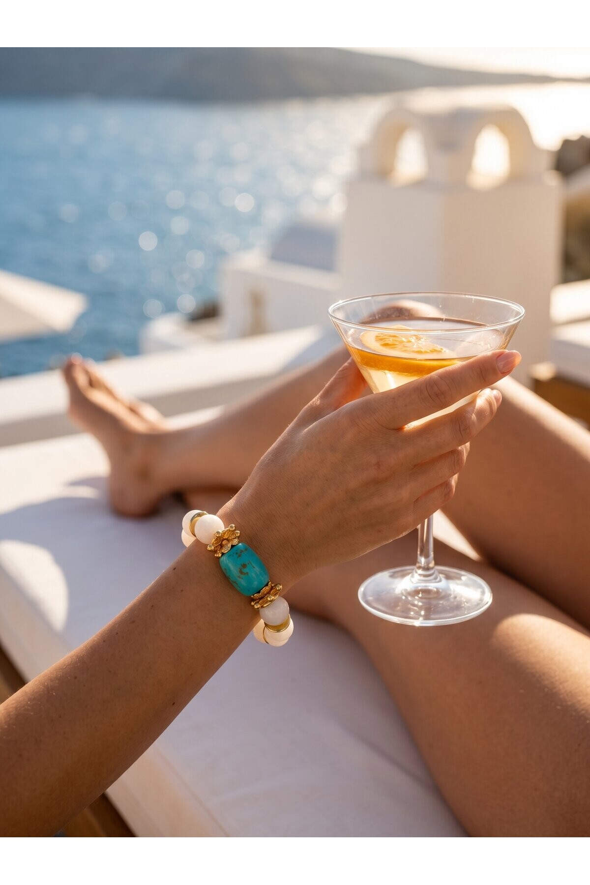 Bodrum Cam Taş Boncuk Bilezik