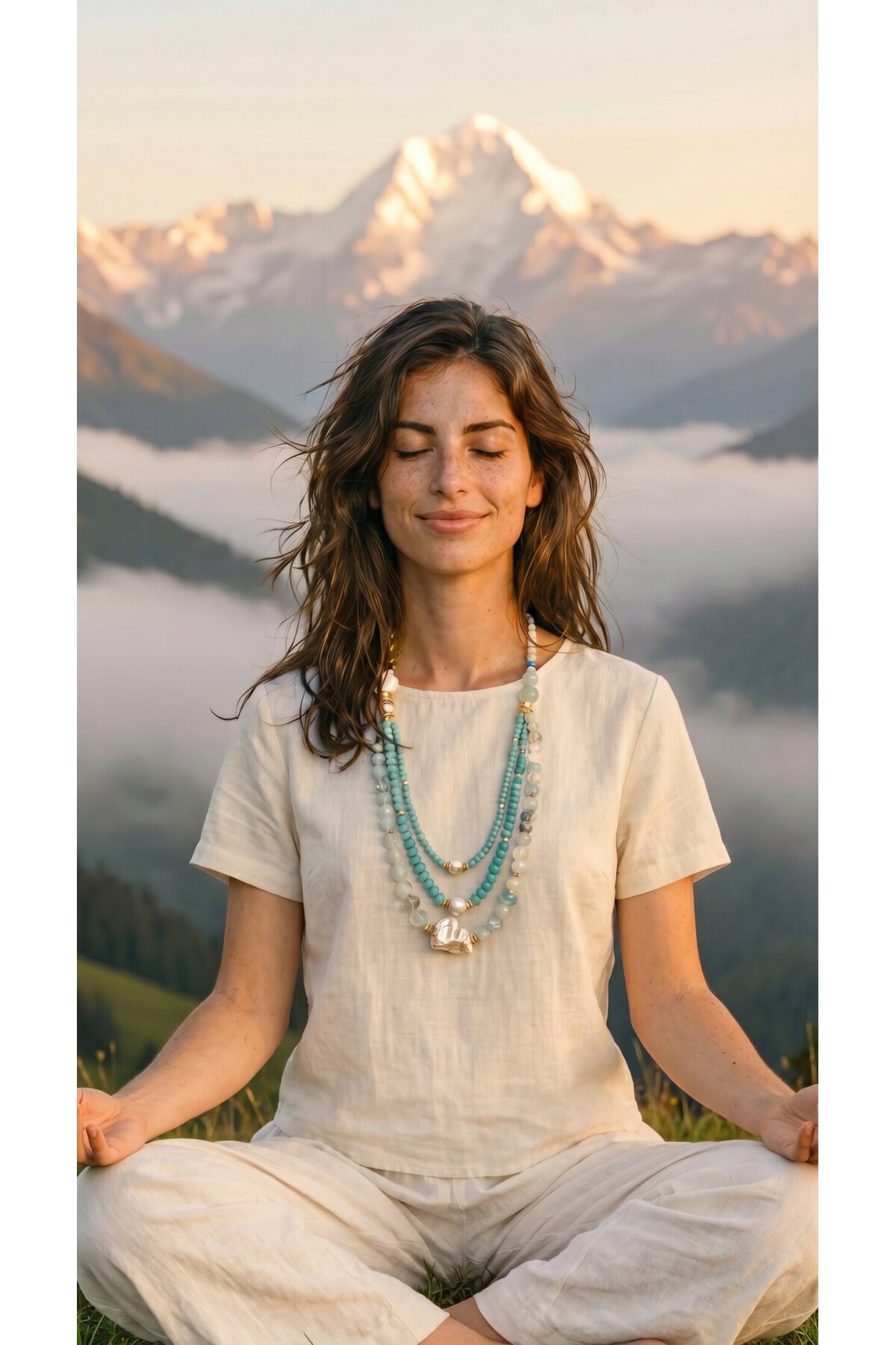 Lina VIP Doğal Taş Kolye