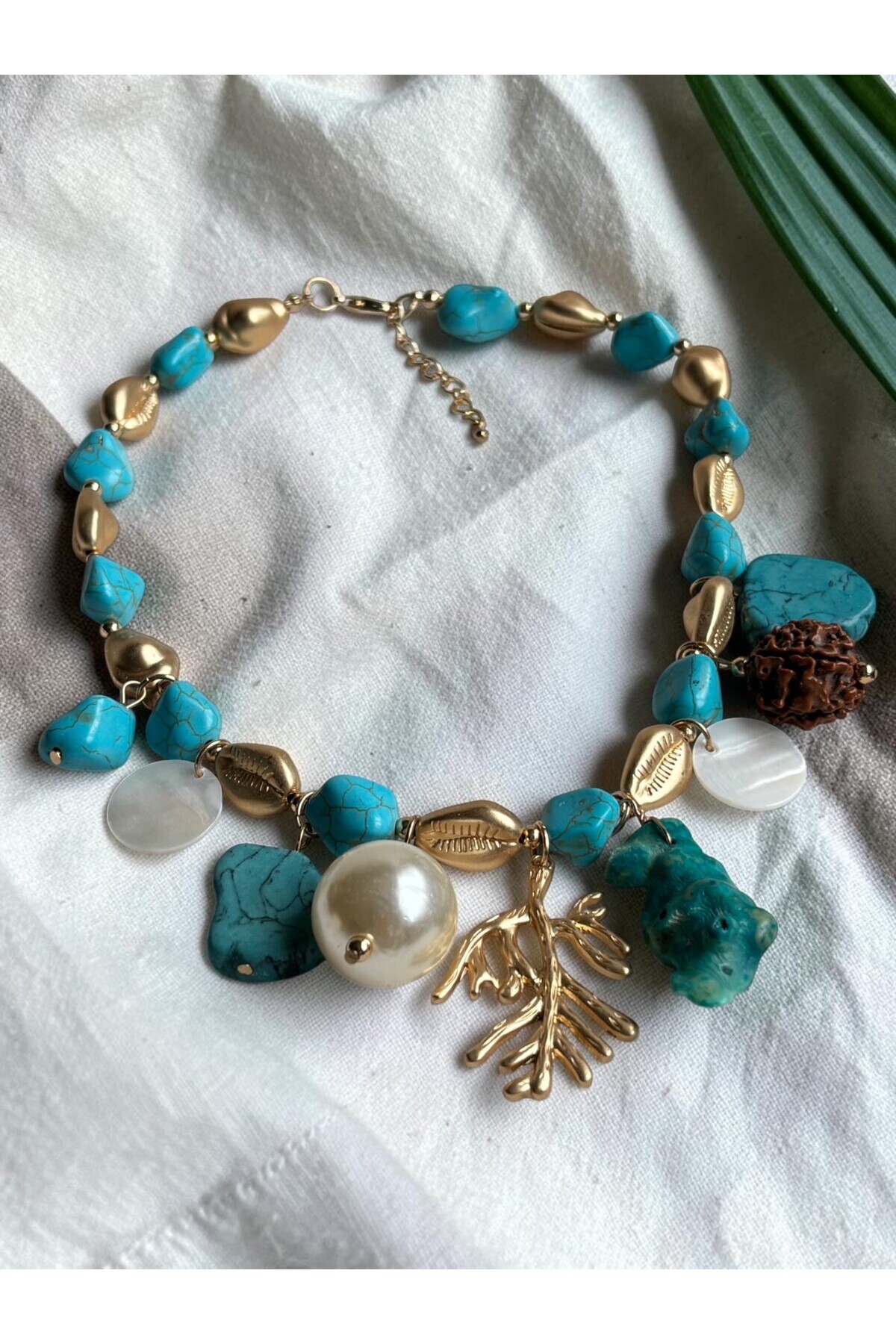 Pıerre VIP Doğal Taş Kolye