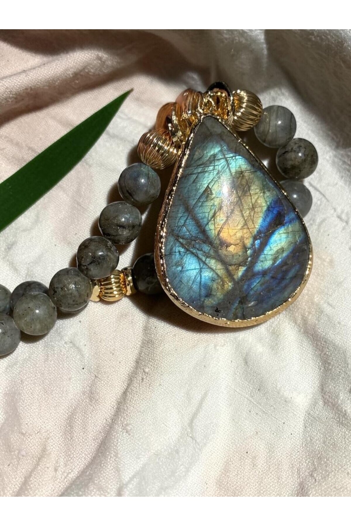 Lblo VIP Doğal Taş Kolye