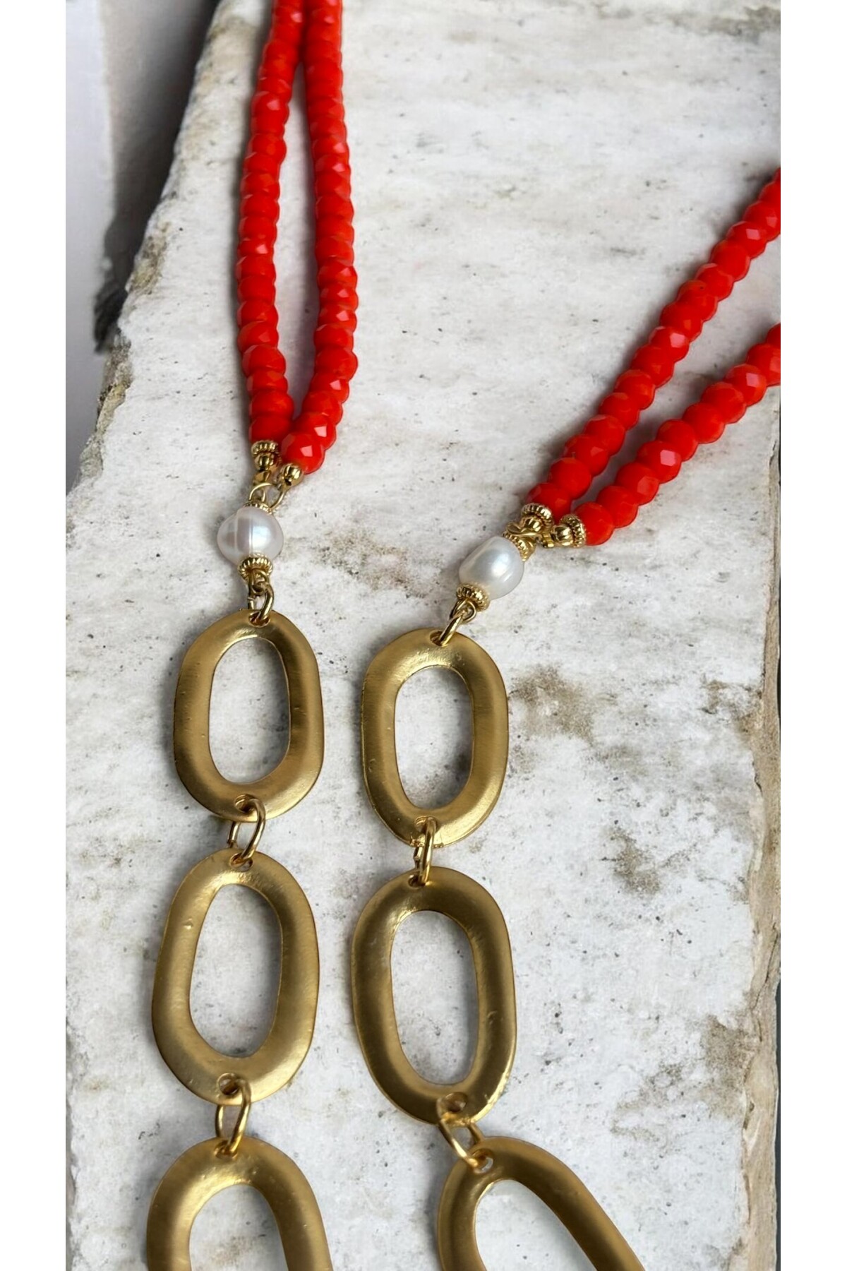 Rocky VIP Doğal Taş Kolye