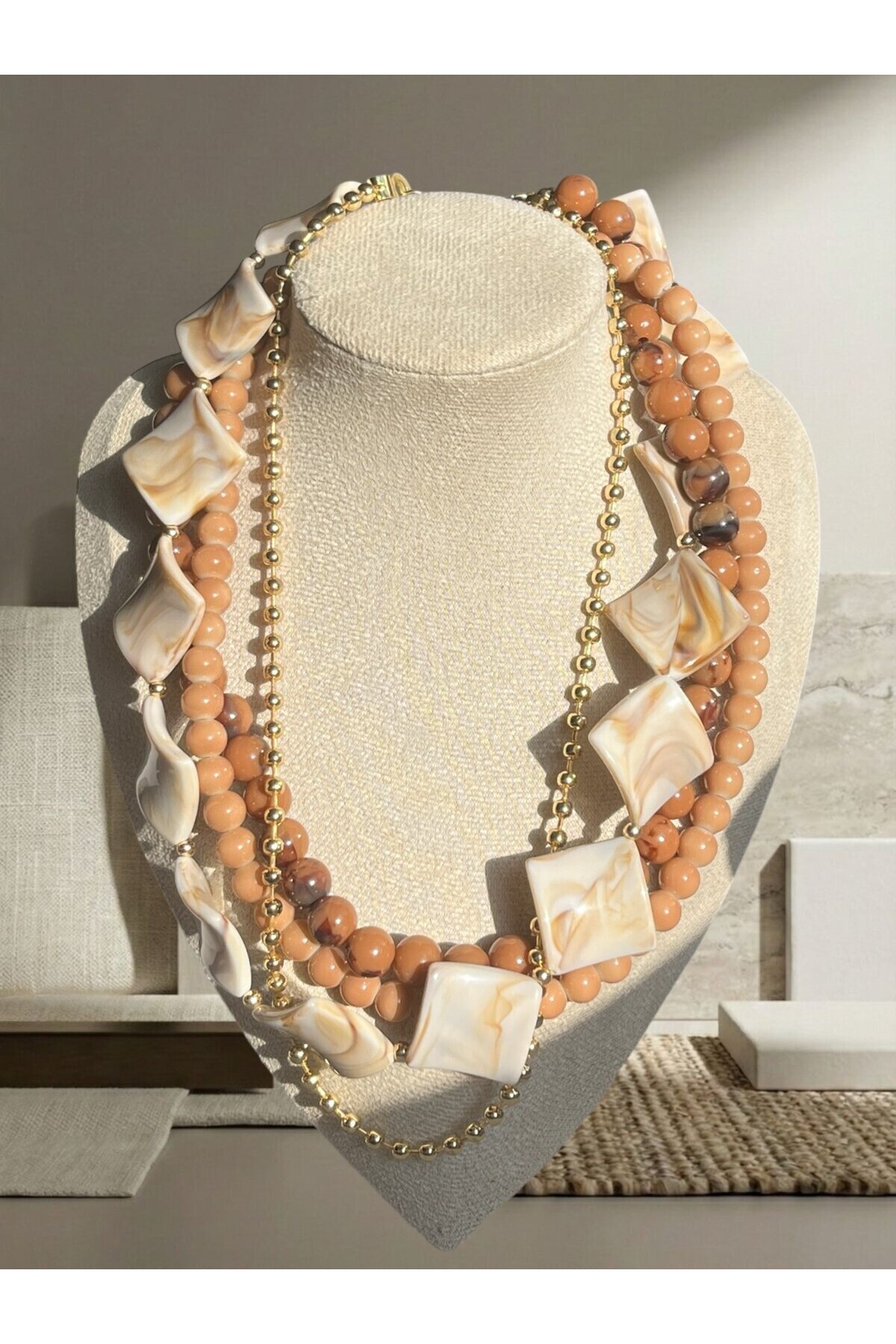 Deddi Çoklu Kolye