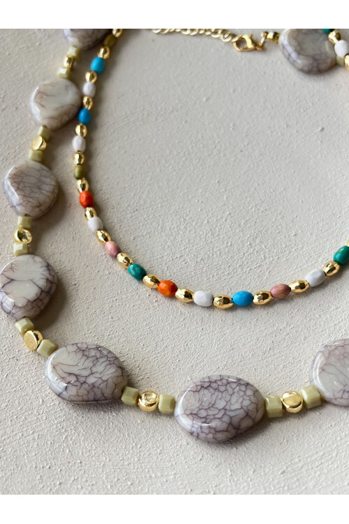 Golden Sunrise Tasarım Kolye