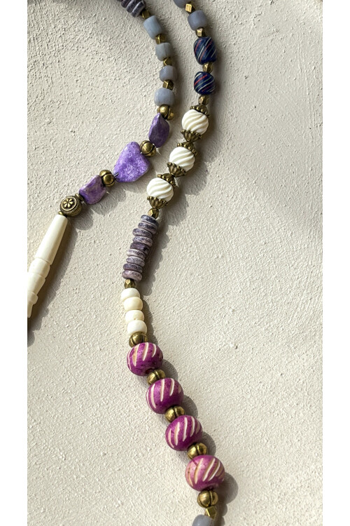 Gemz Doğal Taş Etnik Kolye