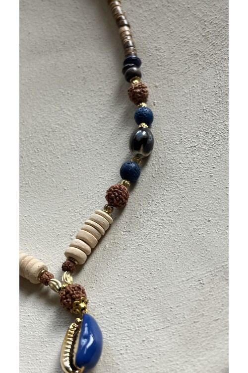 Zint Doğal Taş Botanik Ağaçlar Etnik Kolye