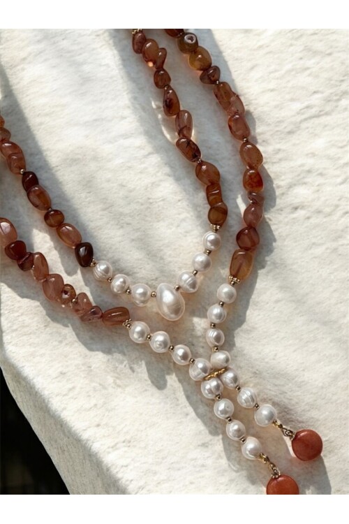 Aurekia VIP Doğal Taş Kolye