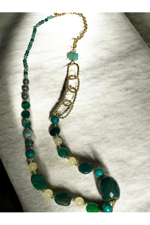 Ballas VIP Doğal Taş Kolye