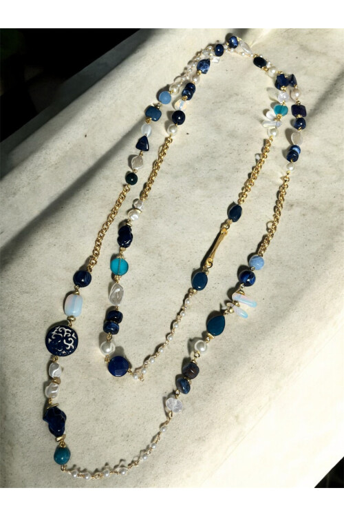 Dedlif VIP Doğal Taş Kolye