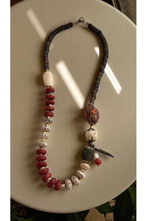 Dontis Doğal Taş Etnik Kolye