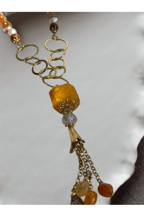 Loves VIP Doğal Taş Kolye