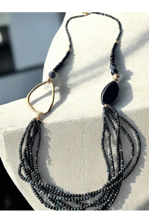 Luxe VIP Doğal Taş Kolye