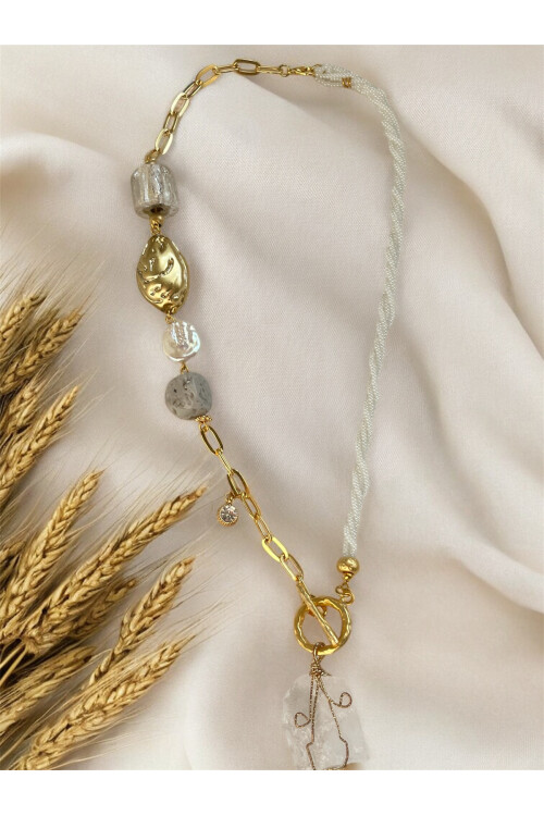 Midas VIP Doğal Taş Kolye