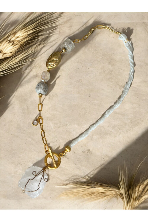 Midas VIP Doğal Taş Kolye