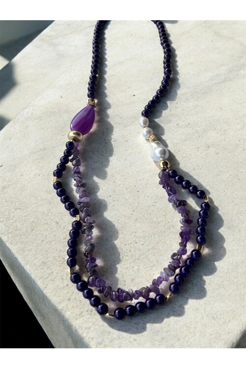 Nerra VIP Doğal Taş Kolye