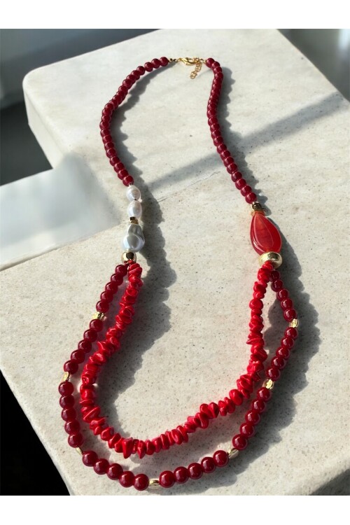 Edera VIP Doğal Taş Kolye