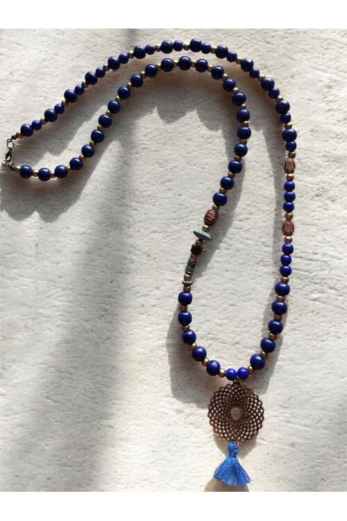 Sansel Tahta Tasarım Kolye