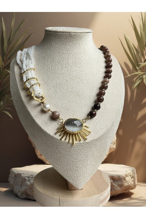 Suun VIP Doğal Taş Kolye