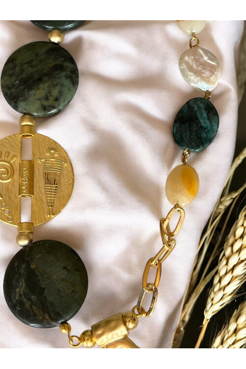 Wespa VIP Doğal Taş Kolye