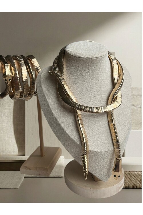 ZRA Modell Yılan Kolye ve Bileklik