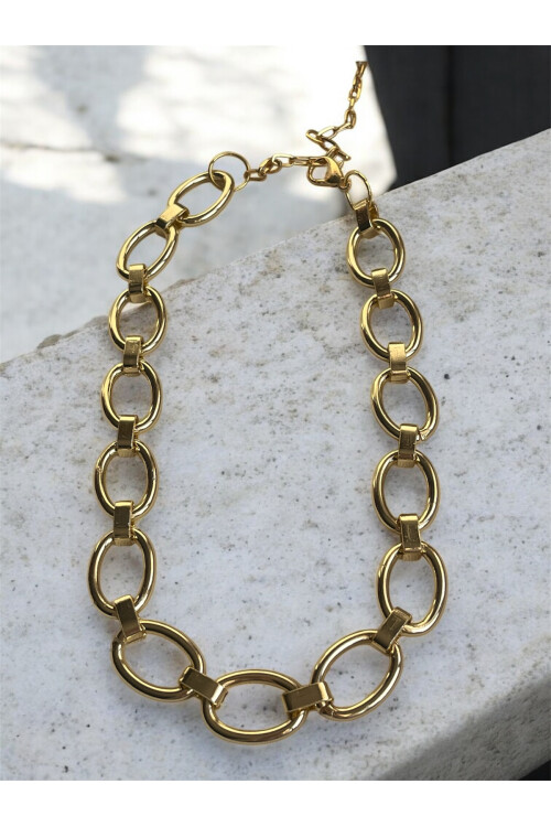 Selina Çelik Trend Detay Kolye