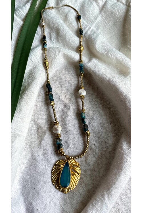 Ensana VIP Doğal Taş Kolye