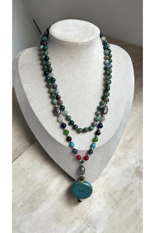 Lula VIP Doğal Taş Kolye