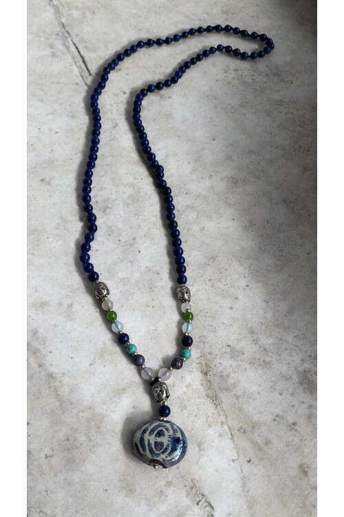 Lula VIP Doğal Taş Kolye