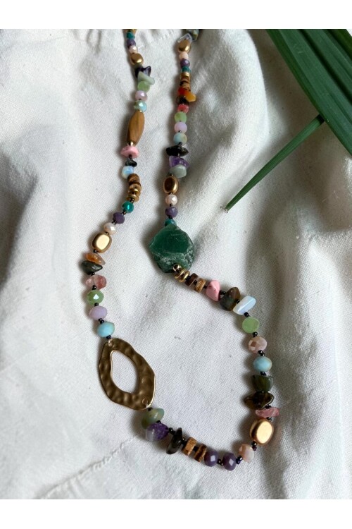 Lumiere VIP Doğal Taş Kolye