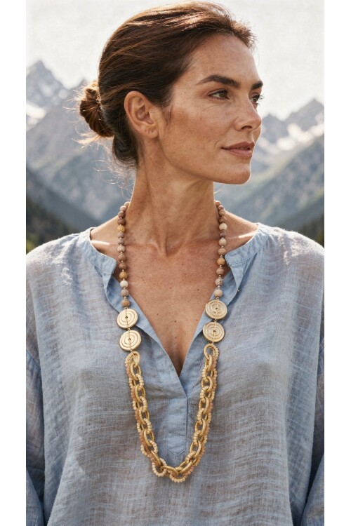 Missy Sarı VIP Kolye